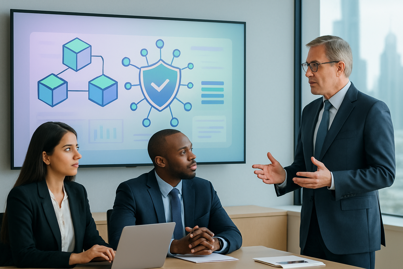 Emerging Trends in Blockchain for Global Business Security